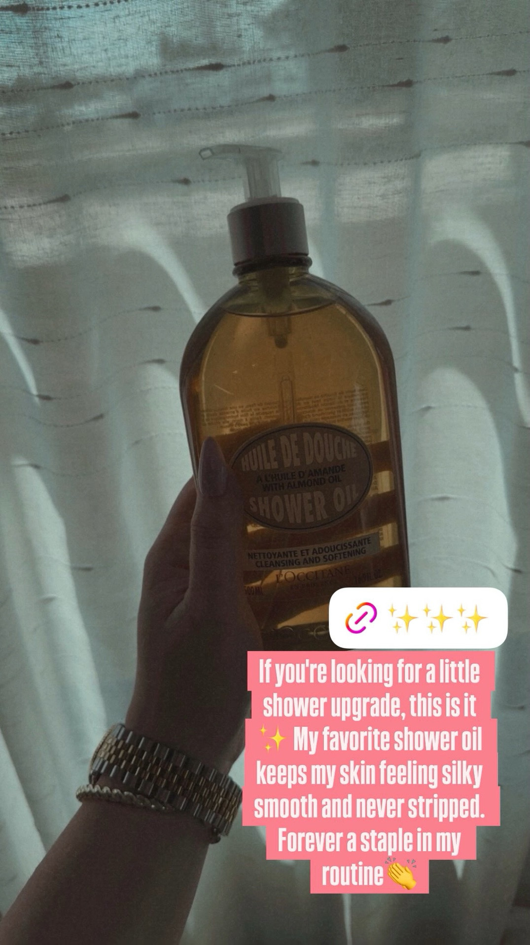 If you're looking for a little shower upgrade, this is it ✨ My favorite shower oil keeps my skin feeling silky smooth and never stripped. Forever a staple in my routine👏 Shower Oil | Body Care | Hydrating Skincare | Soft Skin | Glowing Skin | Beauty Favorites | Shower Routine | Self Care Essentials | Everyday Luxury | Dry Skin Must Have | Beauty Routine | Bathroom Essentials | Moisturizing Body Care | Clean Beauty | Wellness Favorites | Shower Favorites | Repurchase Worthy | Skin Care Staple | Beauty Finds | Daily Essentials 🫧🤍

#LTKgrwm #LTKmorningroutine #LTKselfcare