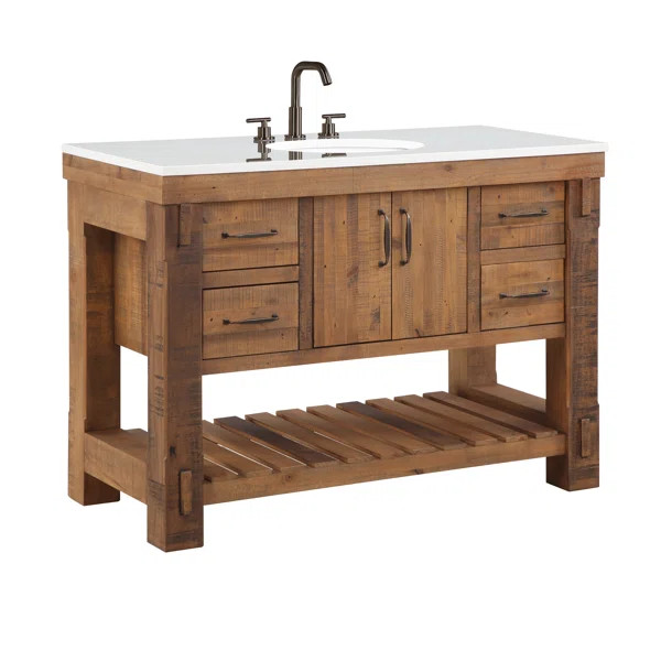 Bromley 48" Single Bathroom Vanity Set | Wayfair North America