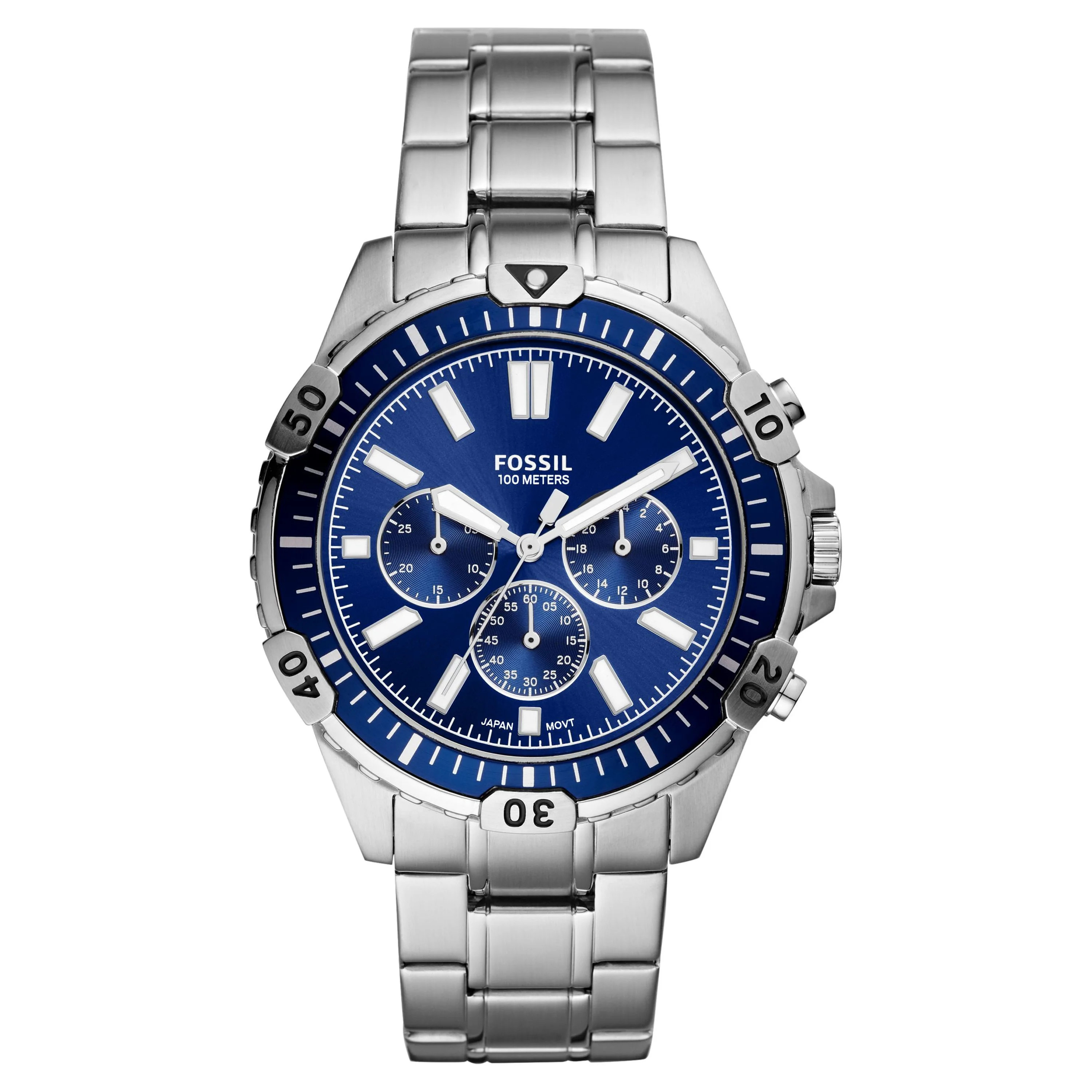 Fossil Men's Garrett Chronograph, Stainless Steel Watch, FS5623 - Walmart.com | Walmart (US)