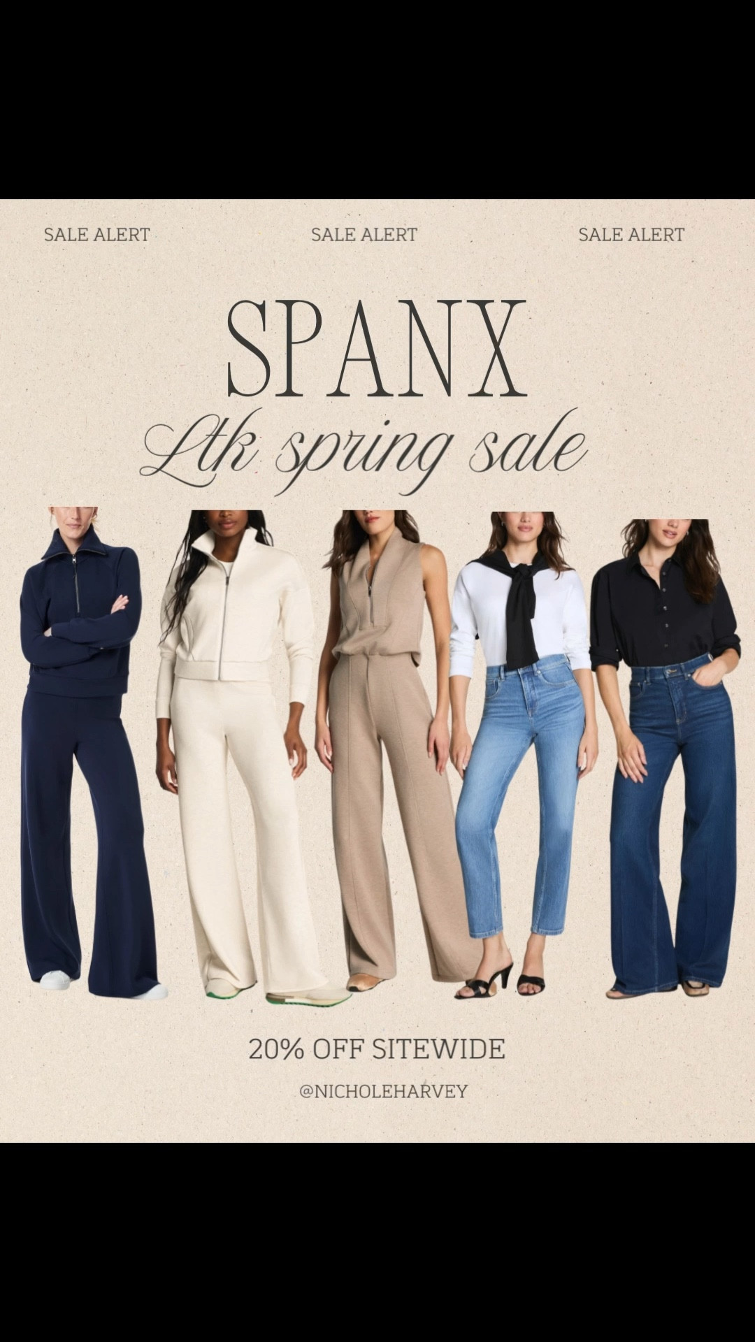 Spanx LTK Spring Sale picks! | love all of these best sellers from Spanx! They use the best fabrics and are all so flattering. I especially love all of their jeans so much-can be dressed up or down. Also any of their comfy set combinations. All linked⬆️

Code-LTKSPANX

#Itkcreator #Itkfinds
#Itkwatchnow #salealert
#spanx #spanxsale

#LTKSpringSale #LTKSaleAlert #LTKSeasonal