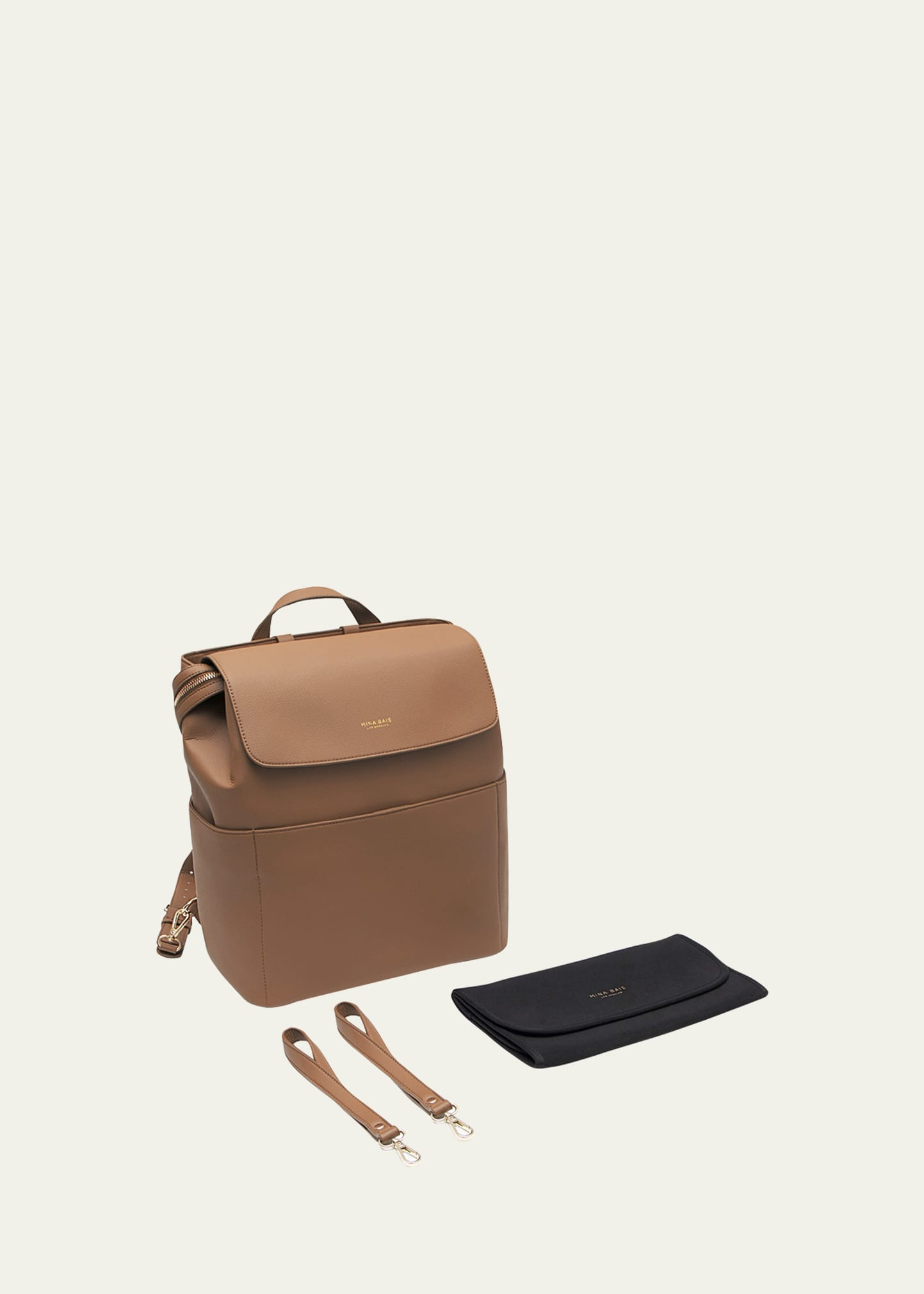 Mina Baie Kinney Vegan Leather Bundle Diaper Bag | Bergdorf Goodman