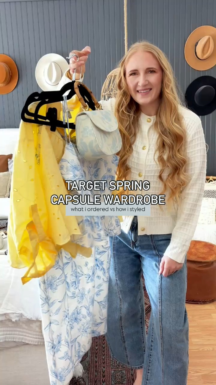 Target spring finds // spring capsule wardrobe // how to mix and match 🎯

Wearing M in tops and bottoms, size 8 in barrel jeans at 150 lbs and 5’7” for reference. Shoes fit TTS.

Spring target haul, target finds, spring matching set, floral matching set, target floral set, target eyelet set, Easter outfit, Easter dress, Easter style, spring style, spring ootd, spring capsule wardrobe, spring style 

#LTKStyleTip #LTKFindsUnder50 #LTKFindsUnder100
