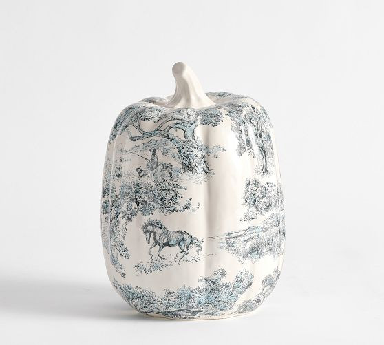 Brandon Maxwell Groveland Ceramic Pumpkin | Pottery Barn (US)