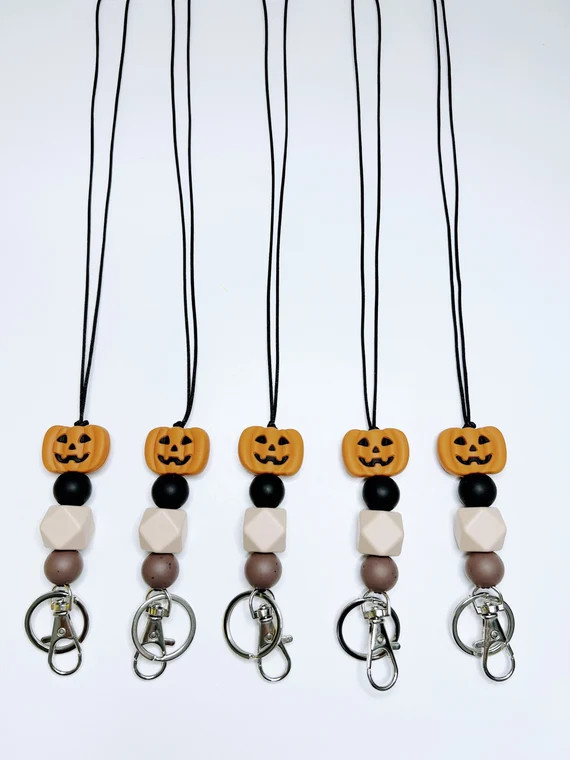 Fall Pumpkin Jack-o-lantern Halloween Teacher Work Silicone - Etsy | Etsy (US)