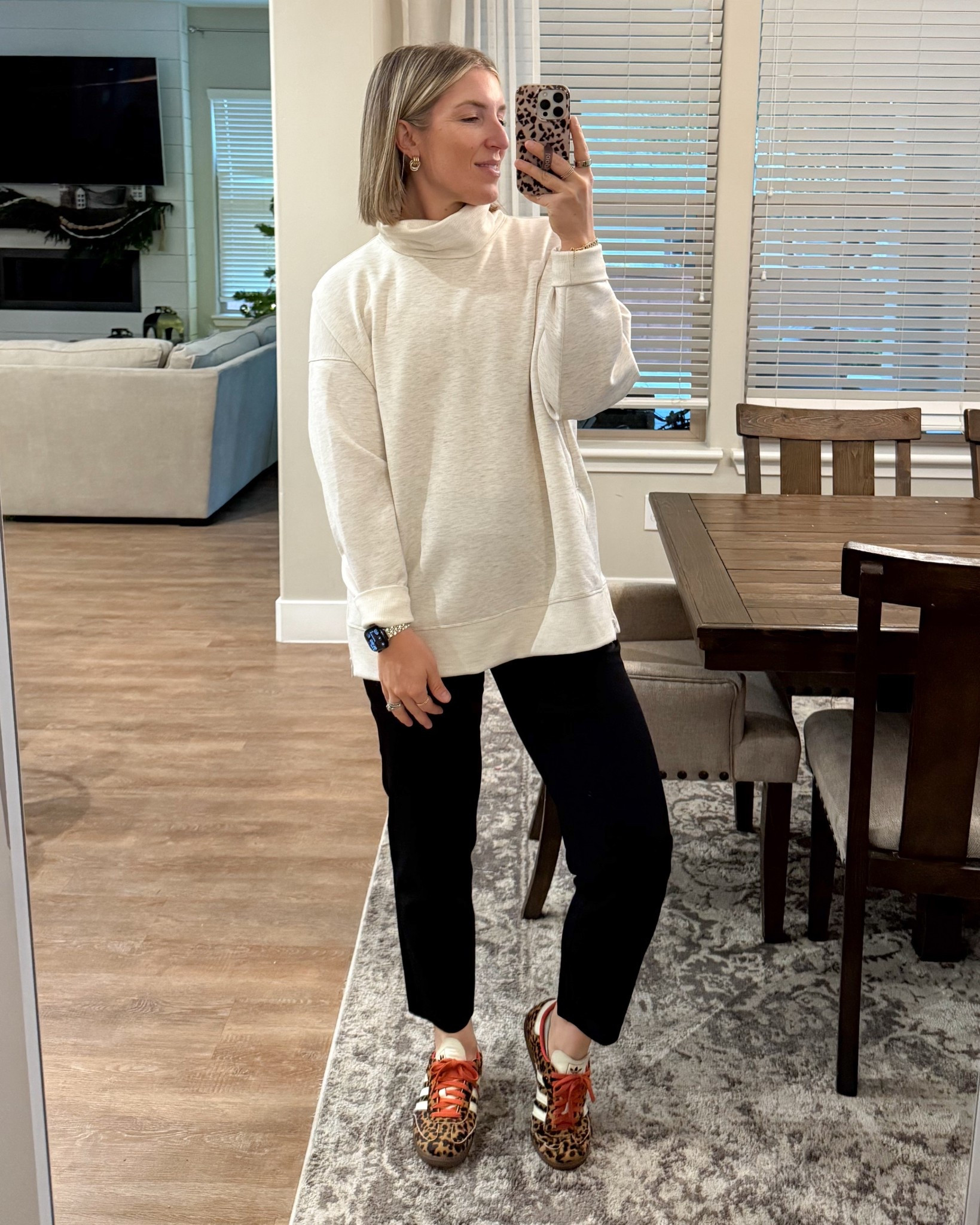 Comfort level 💯, athleisure turtle neck tunic. This was did let me down with comfort or fashion!!!!

#LTKFindsUnder50 #LTKGiftGuide #LTKWorkwear
