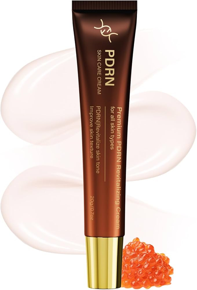 PDRN Serum Cream, 99% Pure Salmon DNA PDRN Advanced Face Moisturizer Cream with Collagen Hyaluron... | Amazon (US)