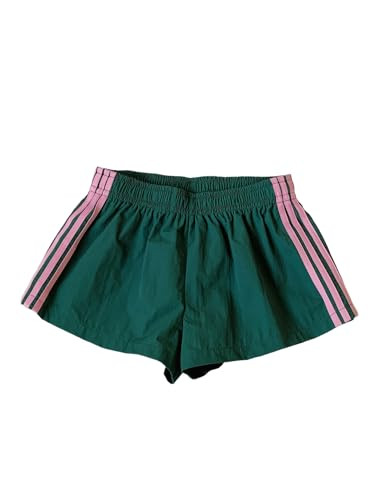BEAUDRM Women's Summer Striped Shorts Y2k Runing Track Shorts Sweat Shorts Gym Athletic Wear Casual Lounge Short Green Small | Amazon (US)