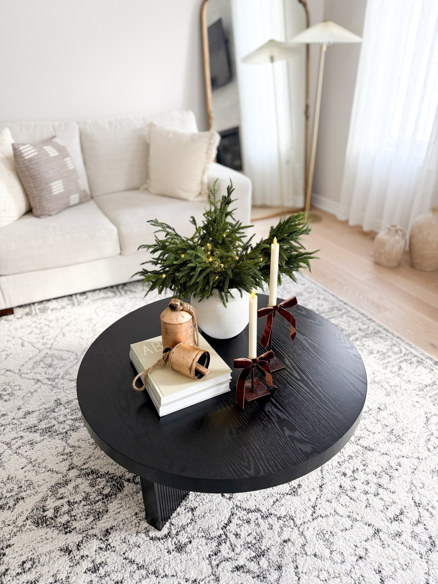 Loving the subtle touches of holiday season to our family room. Chic yet functional! 

#christmasdecor #winterizinghome #seasonaldecor 

#LTKwinter #LTKsale #LTKcanada