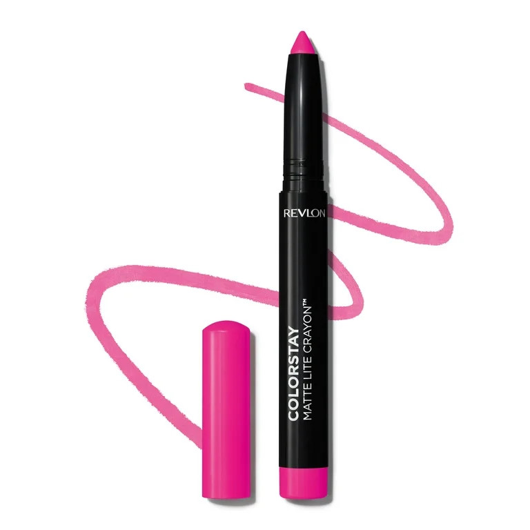 Revlon ColorStay Matte Lite Crayon Lightweight Lipstick, 007 Mile High | Walmart (US)