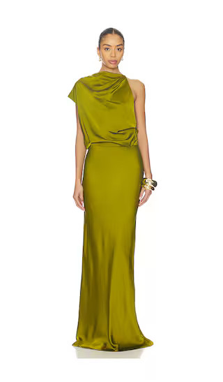 Noss Gown in Peridot Green | Revolve Clothing (Global)