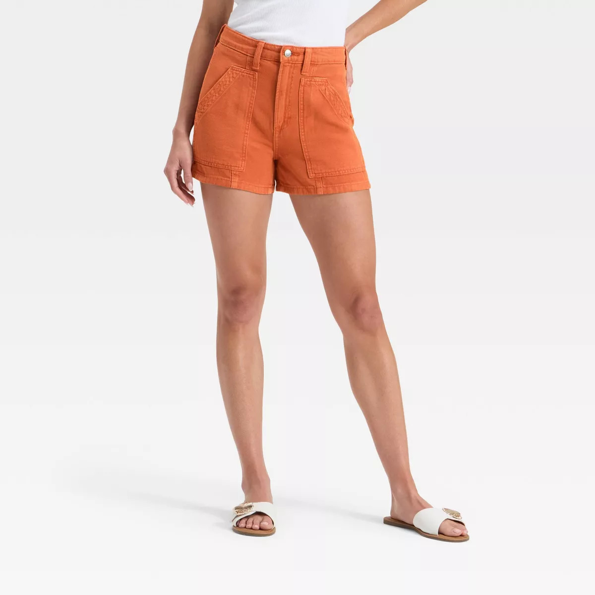 Women's High-Rise Utility Denim Shorts - Universal Thread™ | Target