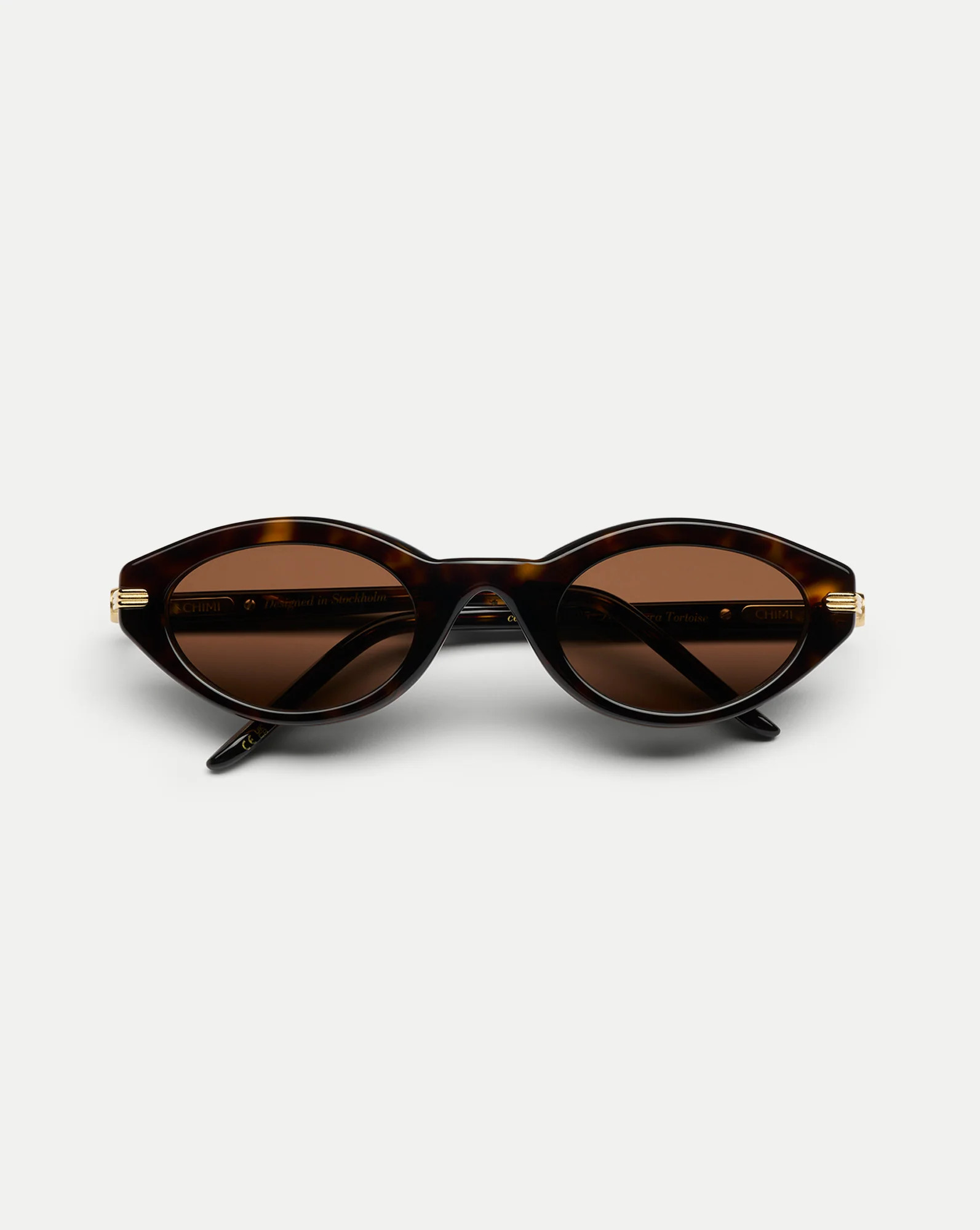Lou Oval Sunglasses in Brown Mix | Veronica Beard | Veronica Beard