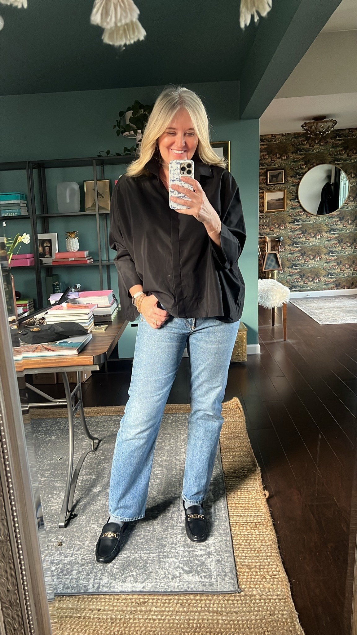 Ootd!
Jeans tts
Shirt size medium

#LTKgrwm #LTKOver40 #LTKootd