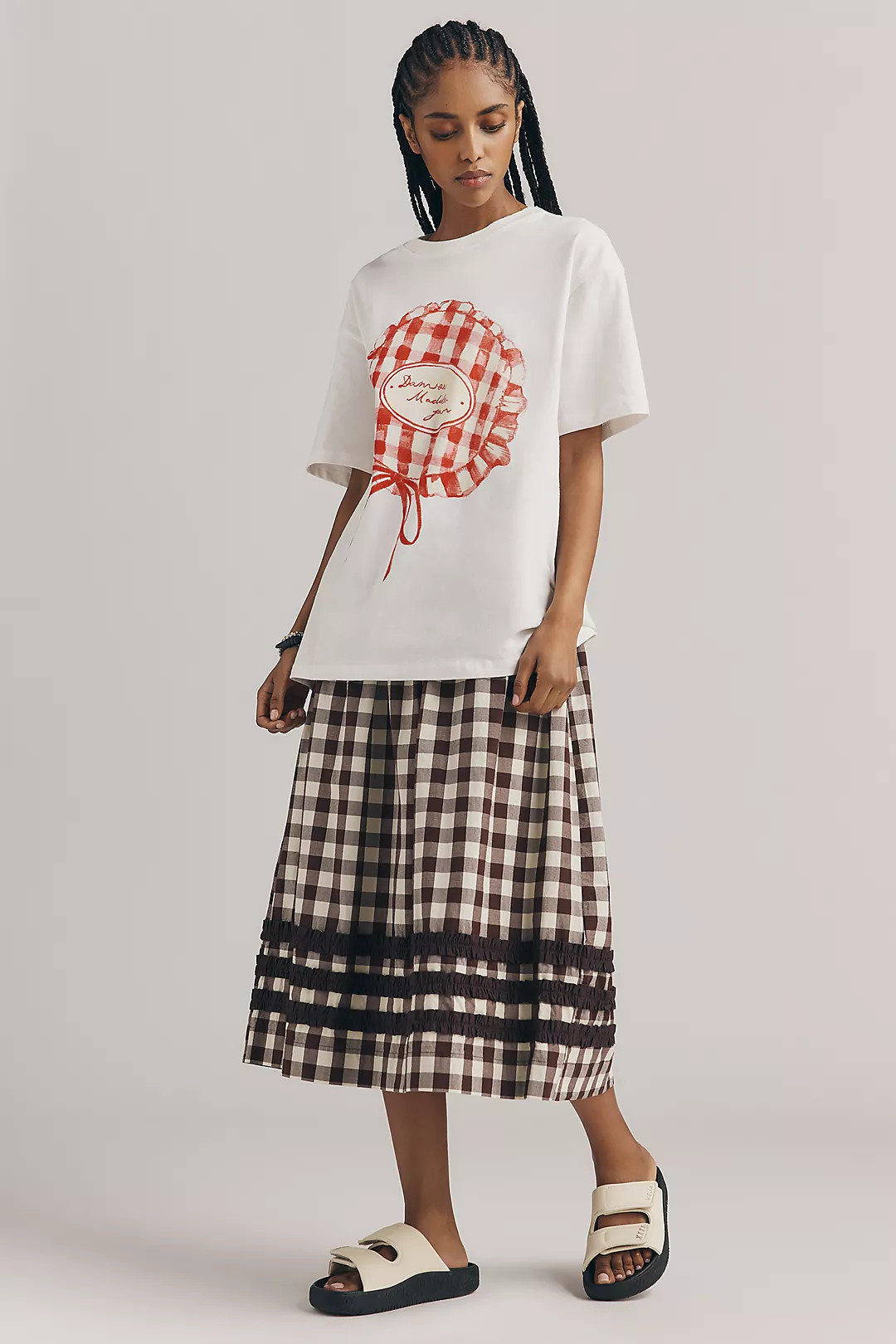 Damson Madder Berry Jam Tee | Anthropologie (US)