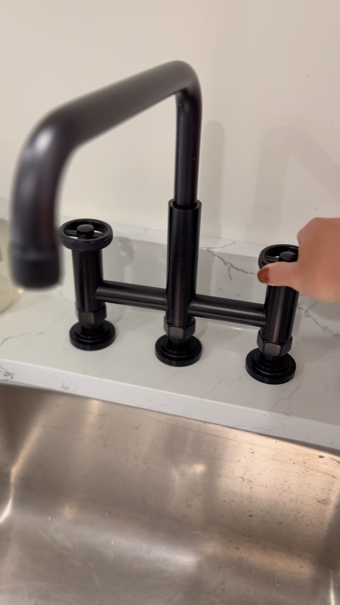 This faucet is the star of the show in this laundry Reno. Little finishes like this can make a mundane space feel extraordinary. 

#LTKStyleTip #LTKHome #LTKFamily