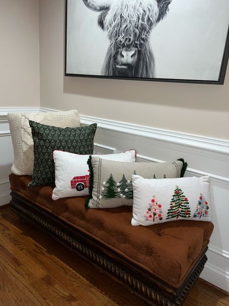 Holiday decor 
.
Holiday, holiday decoration, pillows, Christmas pillows, holiday pillow, throw pillow, velvet pillow, target pillows, target finds, Christmas, decor, Christmas decorations, stocking, hooks, white stockings, neutral, Christmas, decor, home decor, affordable decor, knit

#LTKhome #LTKHoliday
