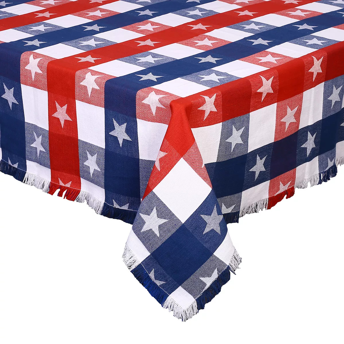 Celebrate Americana Together Red, White & Blue Woven Table Throw | Kohl's