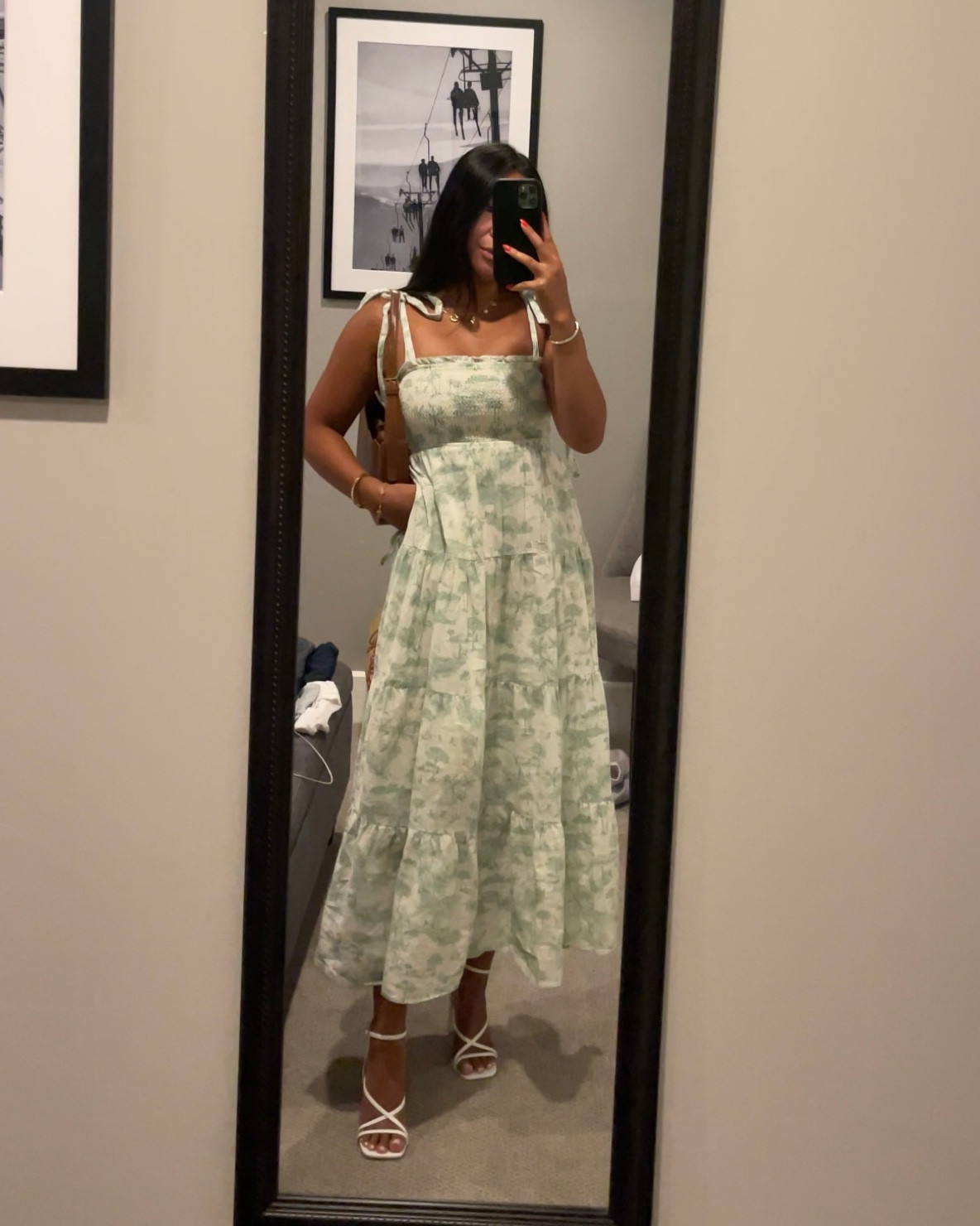 Rented the dress through Nuuly (Chloe Tie Strap Dress) and linked some similar options 

#LTKShoeCrush