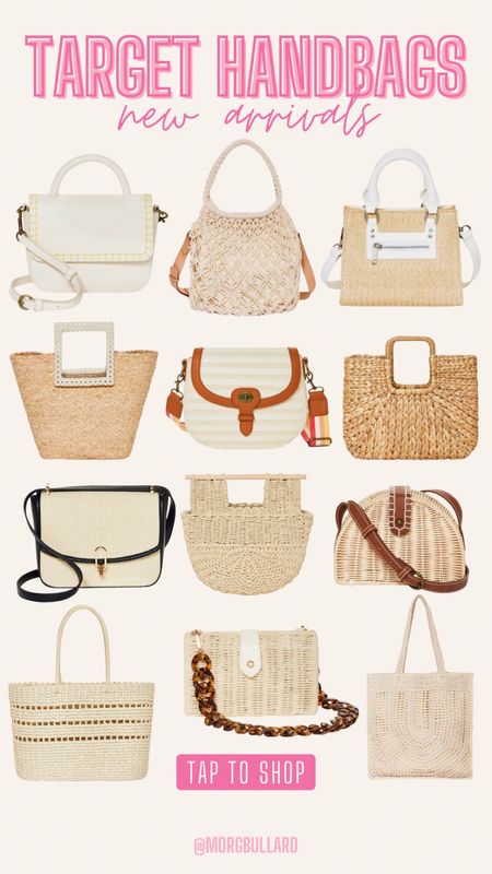 Target Handbags | Target Purses | Straw Bags | Beach Bag | Straw Purse | crochet Purse | Rattan Purse | Rattan Bag | Beach | Vacation

#LTKunder50 #LTKtravel #LTKunder100