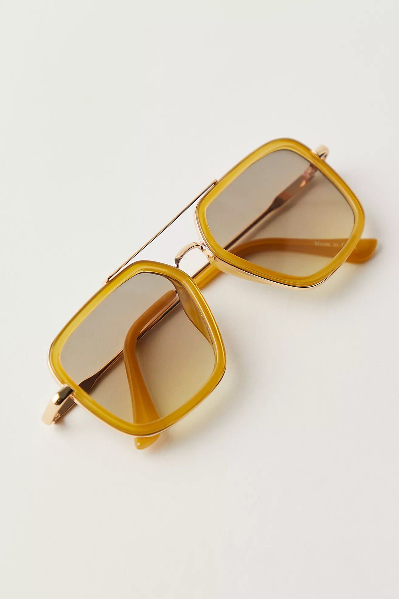 Luna Classic Aviator Sunglasses | Free People (Global - UK&FR Excluded)