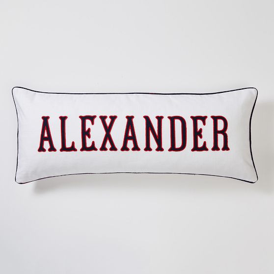 Bespoke Embroidered Pillow Cover | Mark and Graham