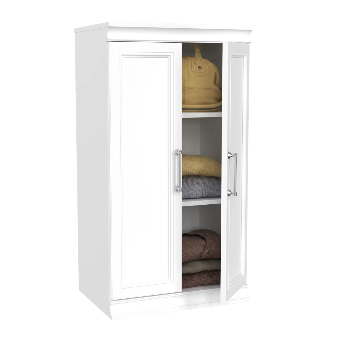 Modular Storage 21.38" W 12 Shelf Cubby Storage with Doors | Wayfair North America