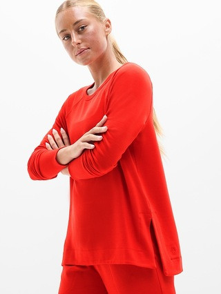 Coaster Luxe Recover Sweatshirt | Athleta