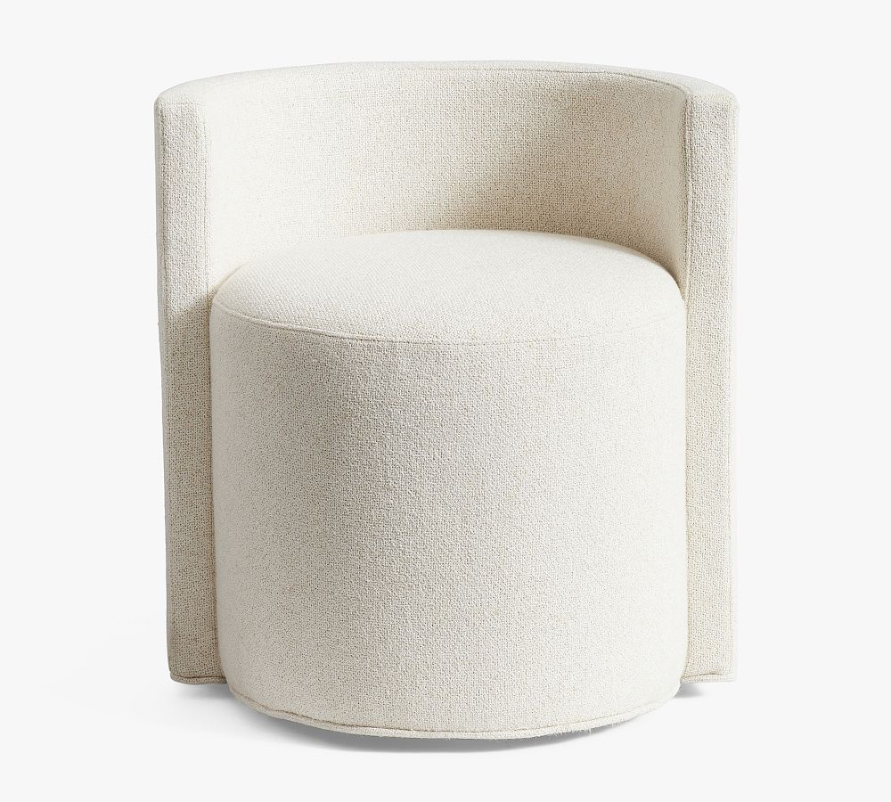 Balboa Upholstered Accent Chair, Performance Boucle Oatmeal | Pottery Barn (US)
