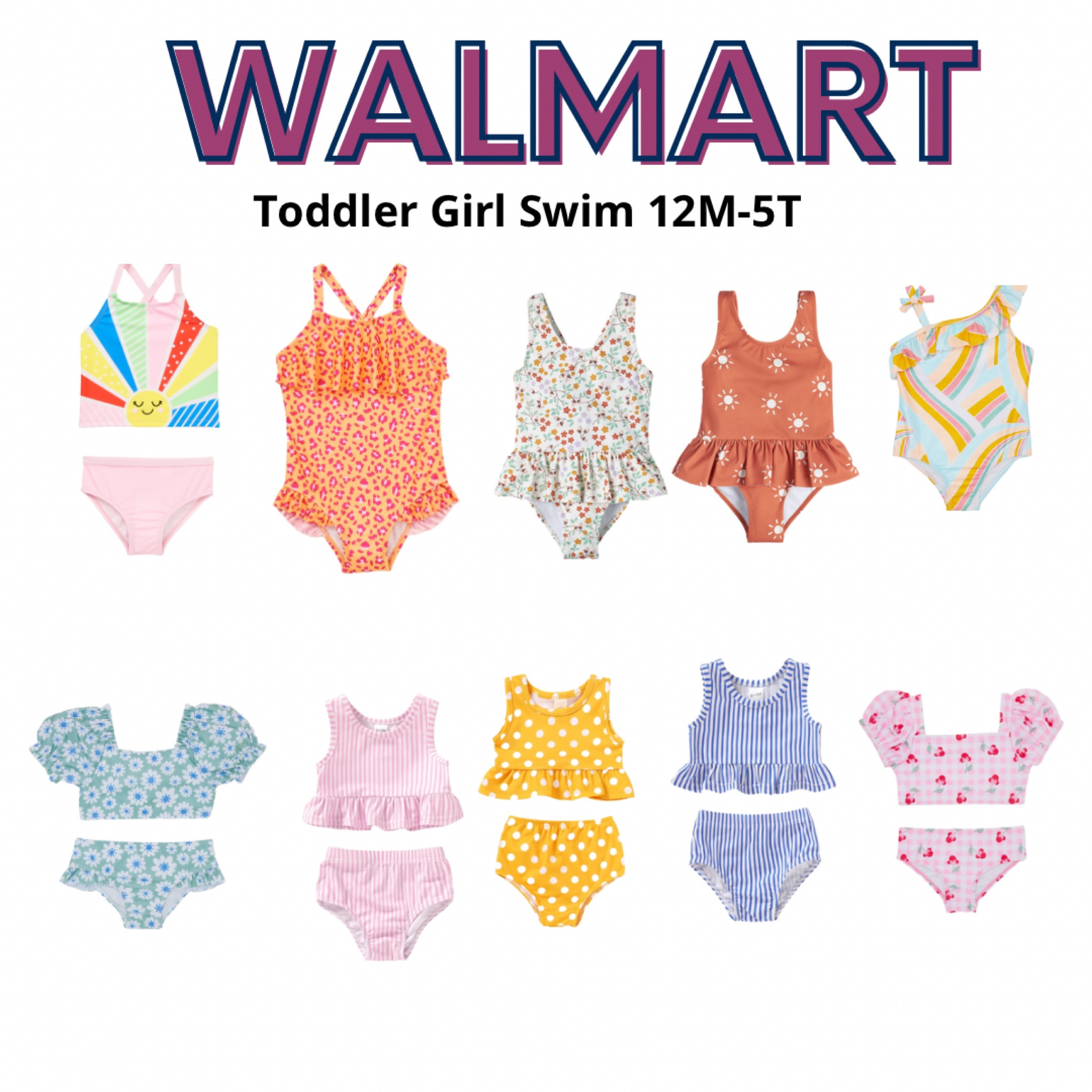 Don't sleep on Walmart's swimsuits this year! These toddler girl options are affordable and so cute! 

#LTKkids #LTKfamily #LTKswim