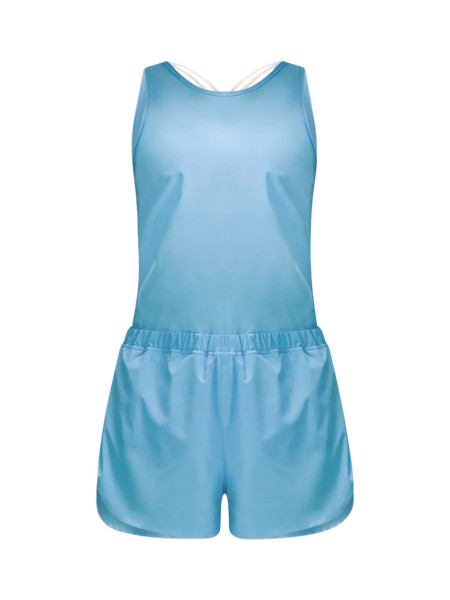 Open-Back Running Romper 3" | Lululemon (US)
