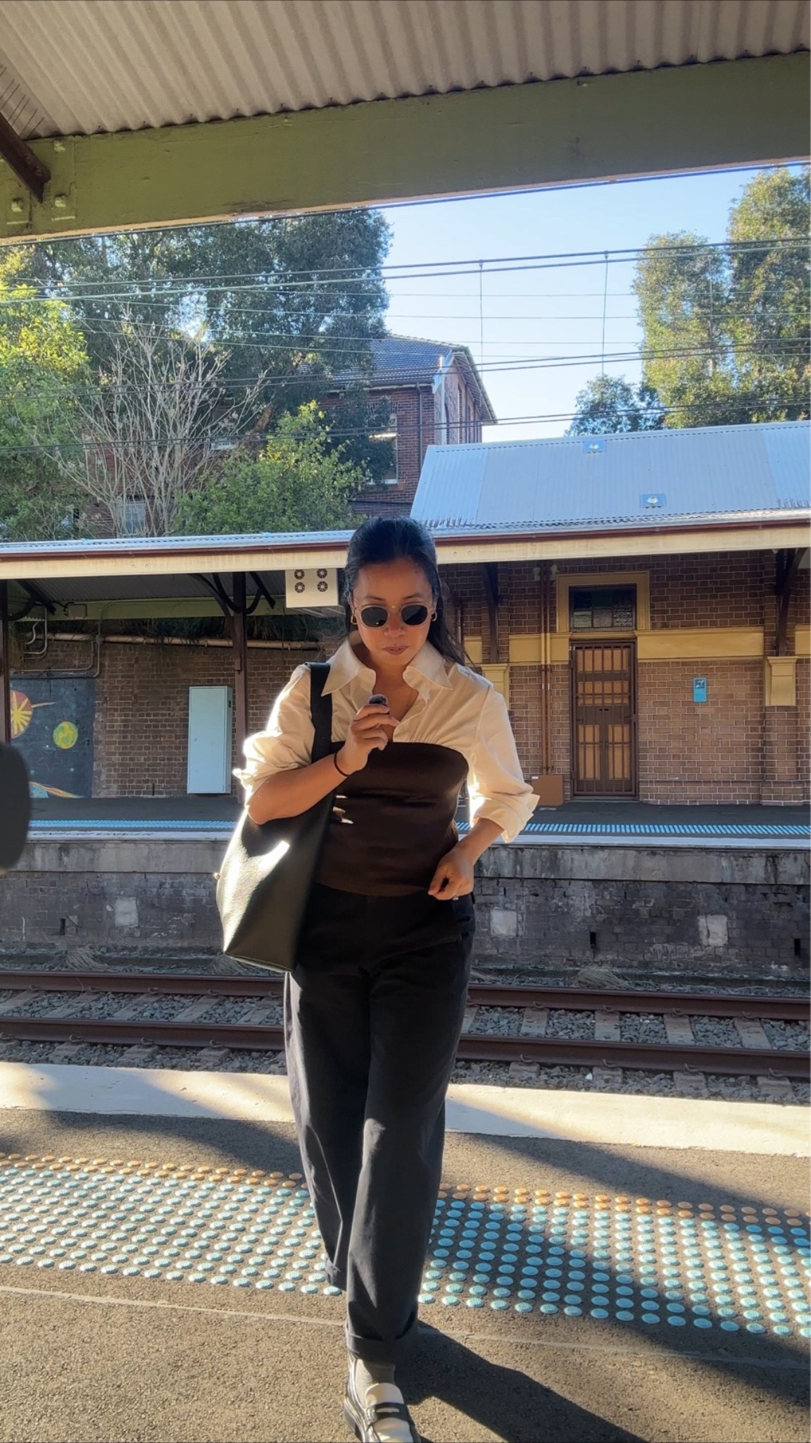 Size 8 in my top, size S in my pants, bag linked too

#LTKaustralia #LTKworkwear #LTKpetite