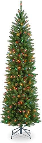 Amazon.com: National Tree Company lit Artificial Christmas Tree Includes Pre-Strung Multi-Color L... | Amazon (US)