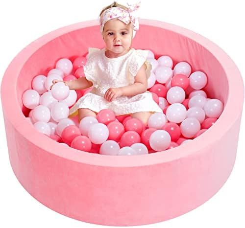 GeeSound Ball Pits for Toddlers, Kids Memory Foam Ball Pit, Indoor & Outdoor Round Kids Play Tent... | Amazon (US)