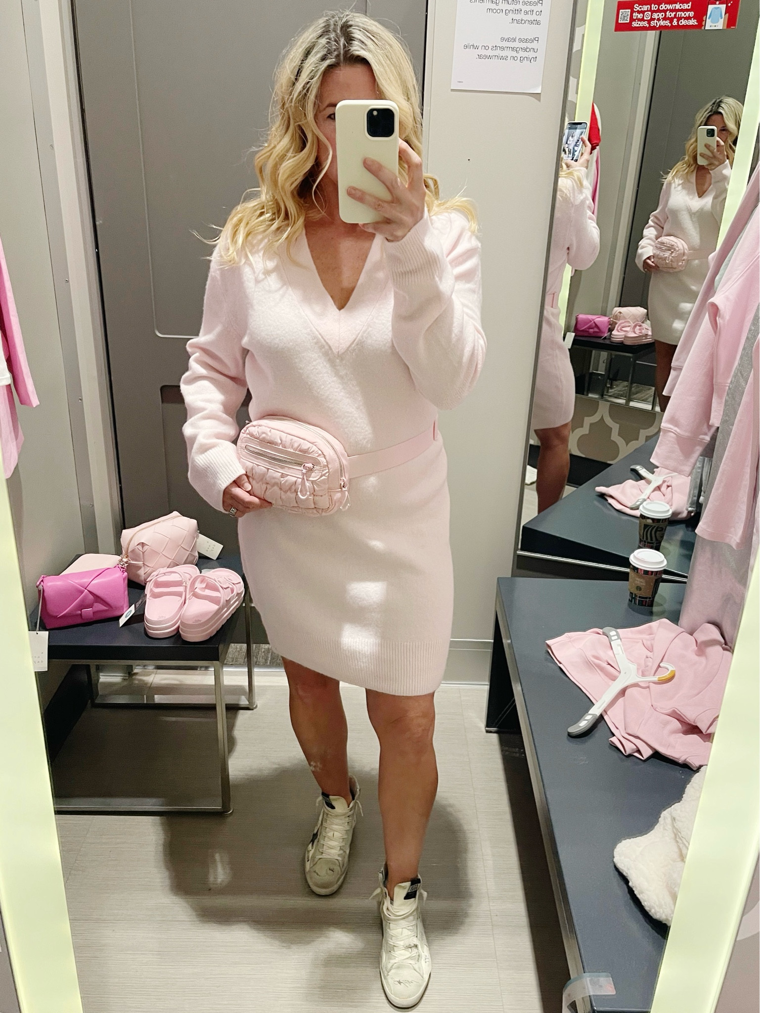 This sweater dress from @target is incredibly soft. It’s loose fitting and comfy and can be dressed up or dressed down. I added this crossbody purse from their Wild Fable collection. (Unfortunately I couldn’t find it on their website but is available in their store;)

#LTKfindsunder50 #LTKstyletip #LTKSeasonal