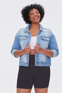 Plus Size Basic Organically Grown Cotton Biker Shorts | Forever 21 (US)