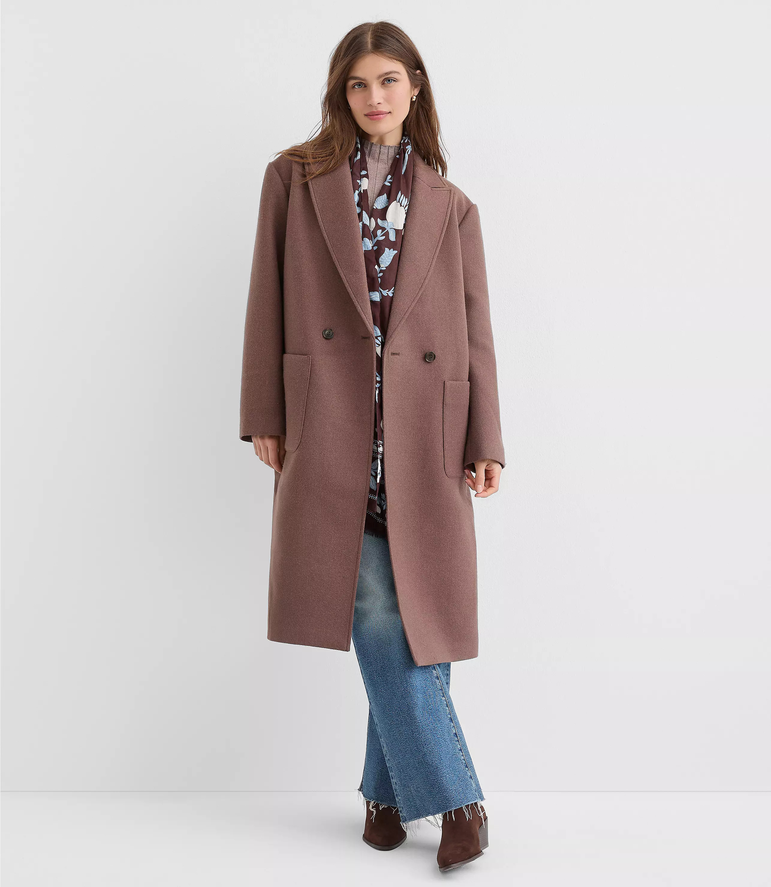 Tall Patch Pocket Coat | LOFT