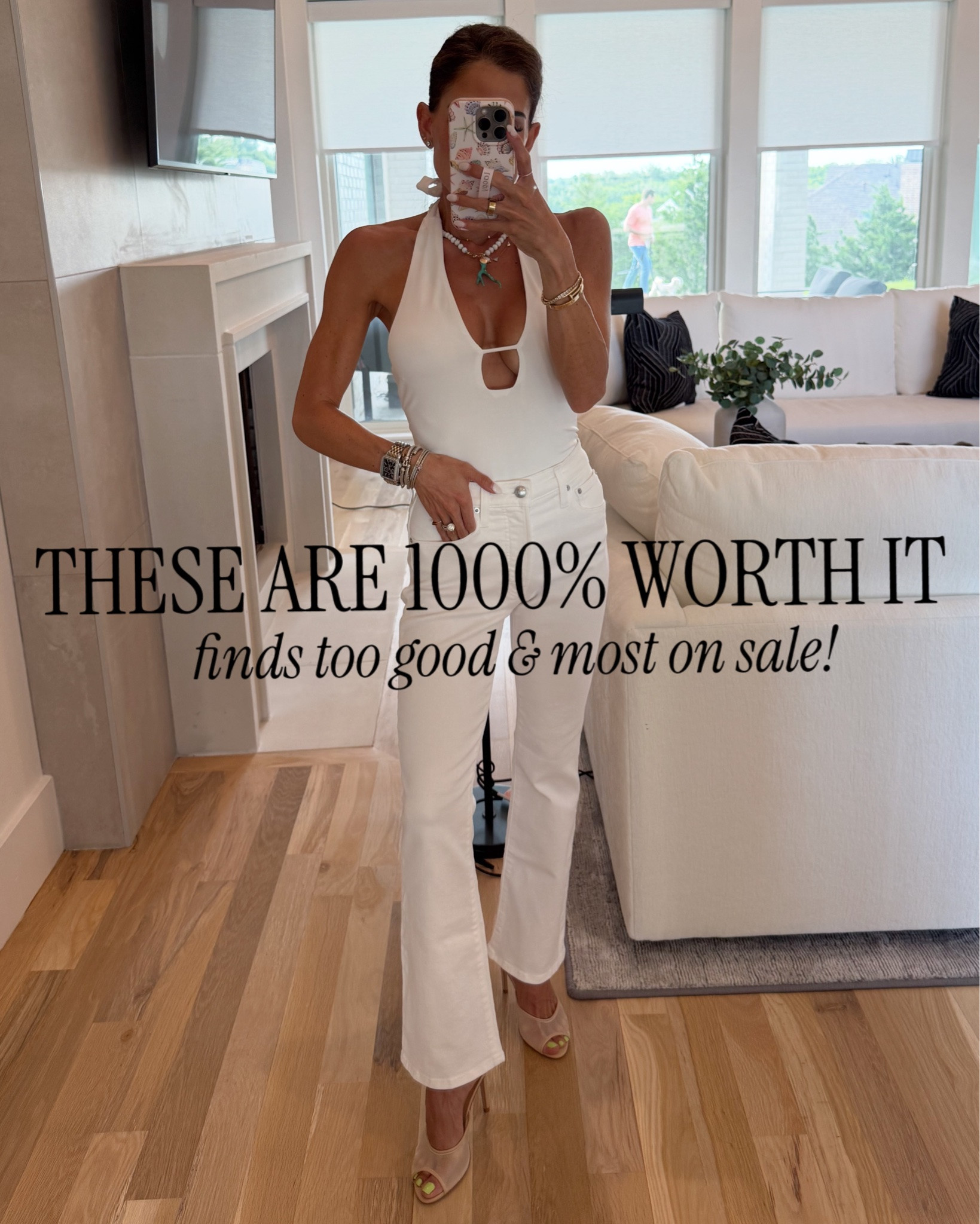 These are some of my favorites recently & so many good finds on sale right now! Trust me, these are 1000% worth it! White jeans size 23 petite NSale Nordstrom anniversary 

summer outfits, summer fashion, vacation outfits, resort wear, coastal chic, effortless style, everyday outfits, chic summer looks, vacation style, European summer outfits, current favorites, best finds lately, amazon favorites 2026, lifestyle must haves, viral finds worth it, everyday essentials, tried and true products, influencer favorites, monthly favorites

#summeroutfits #currentfavorites #bestfinds

#LTKSaleAlert #LTKPetite #LTKootd