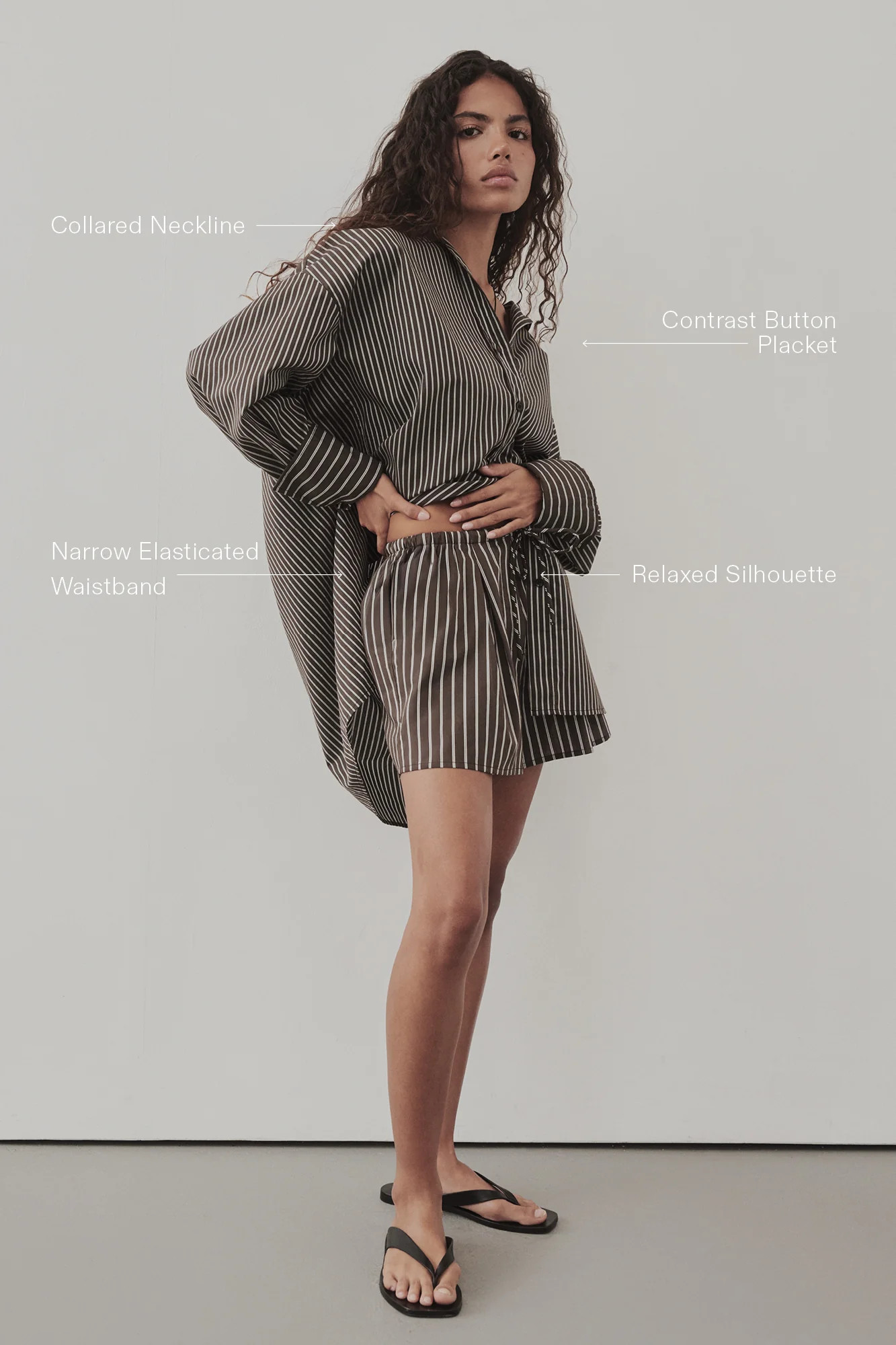 SABLE BITTER CHOC SILK BLEND SHIRT | DISSH