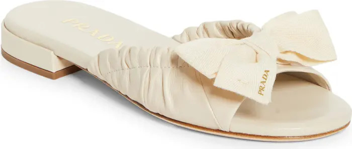 Bow Slide Sandal (Women) | Nordstrom