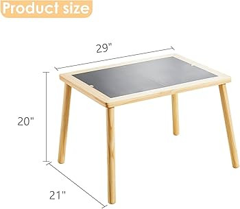 Beright Children's Table, Play Sand Table Indoor Sensory Table, not with Storage Bin for Kids, Pe... | Amazon (US)