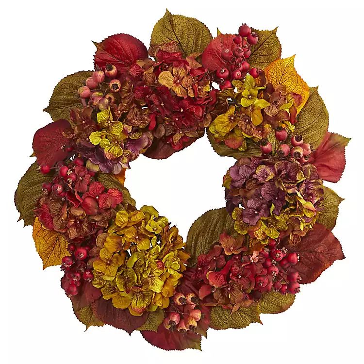 Fall Hydrangea Wreath | Kirkland's Home