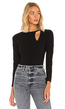 1. STATE Keyhole Top in Rich Black from Revolve.com | Revolve Clothing (Global)