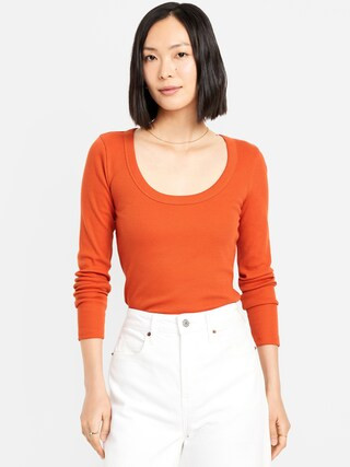 Snug Long-Sleeve T-Shirt | Old Navy (CA)