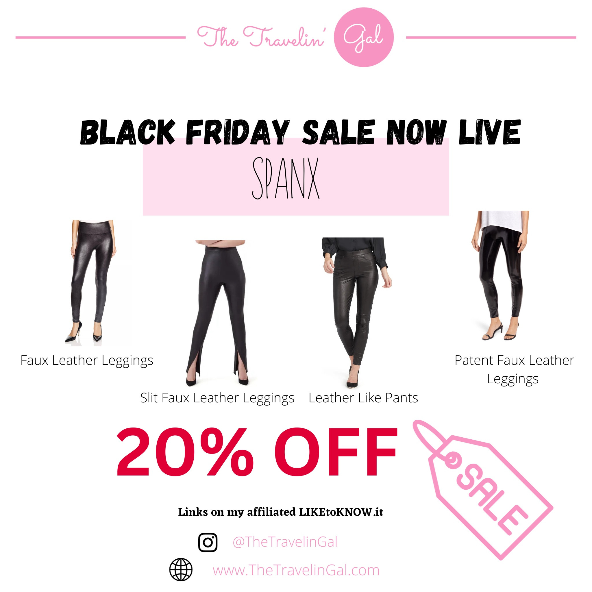 SPANX sale now live! 20% off the entire site!

#LTKfindsunder100 #LTKGiftGuide #LTKsalealert