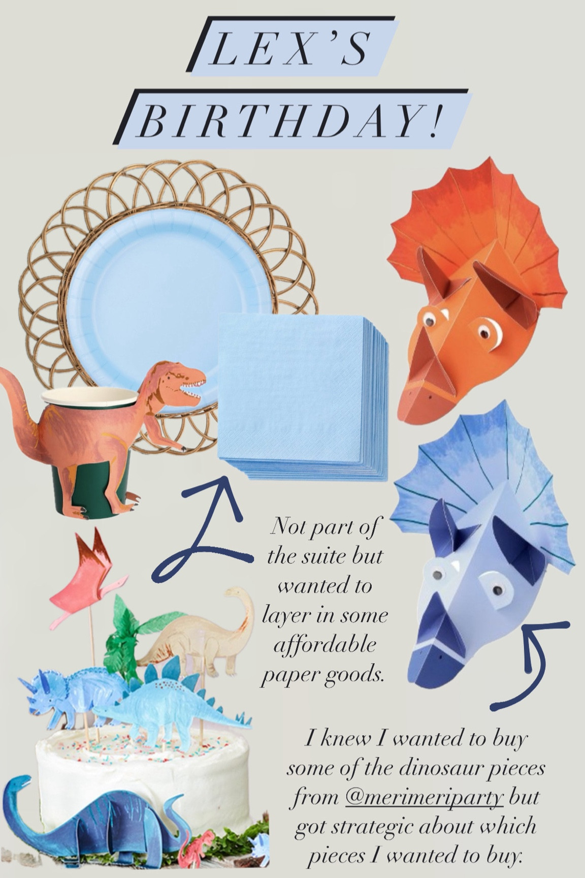 Three-Rex birthday! 

#LTKParties #LTKKids #LTKFindsUnder50