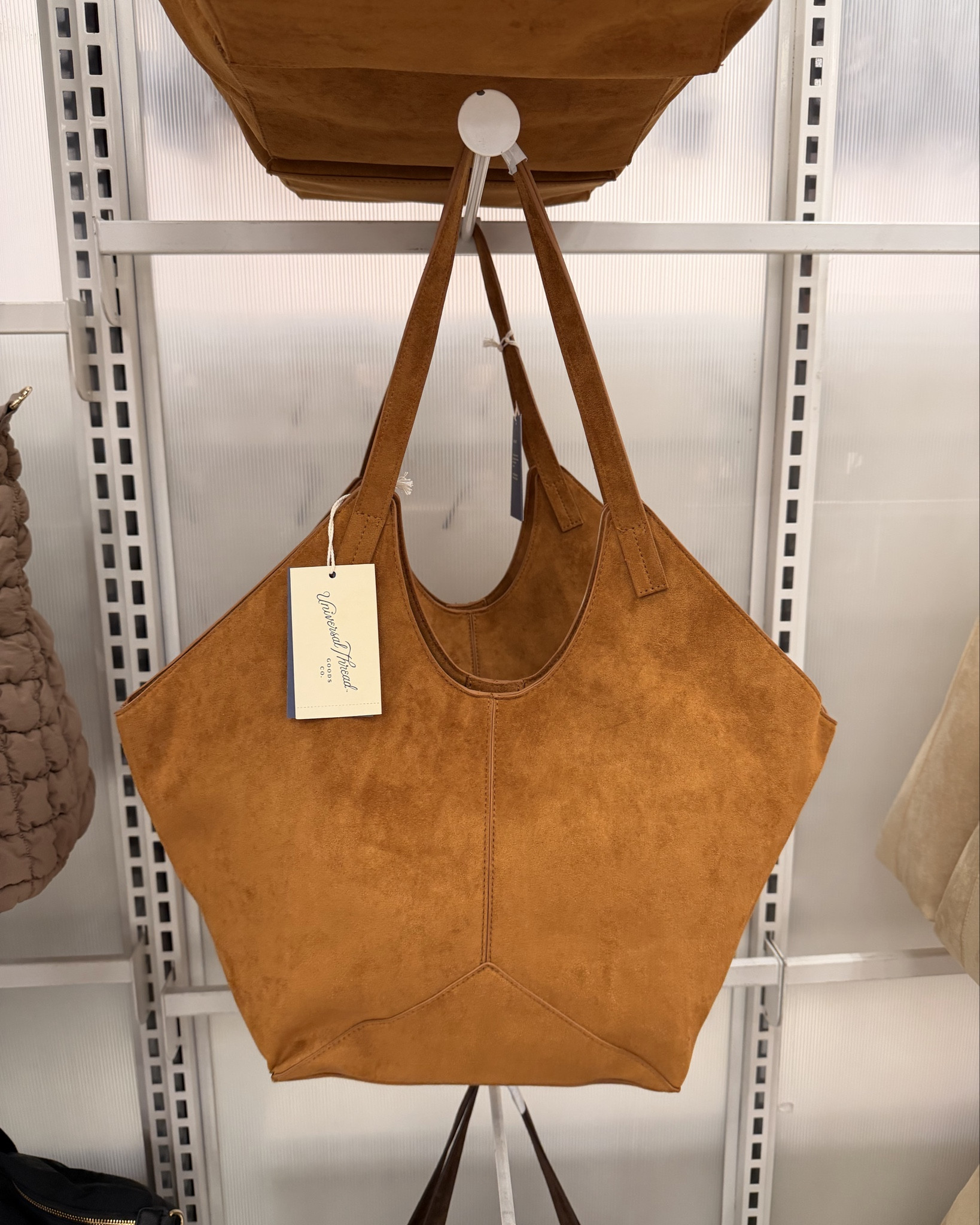 My handbag favorites I always get asked about, feels and looks expensive. 🤎 @Target 

#LTKootd