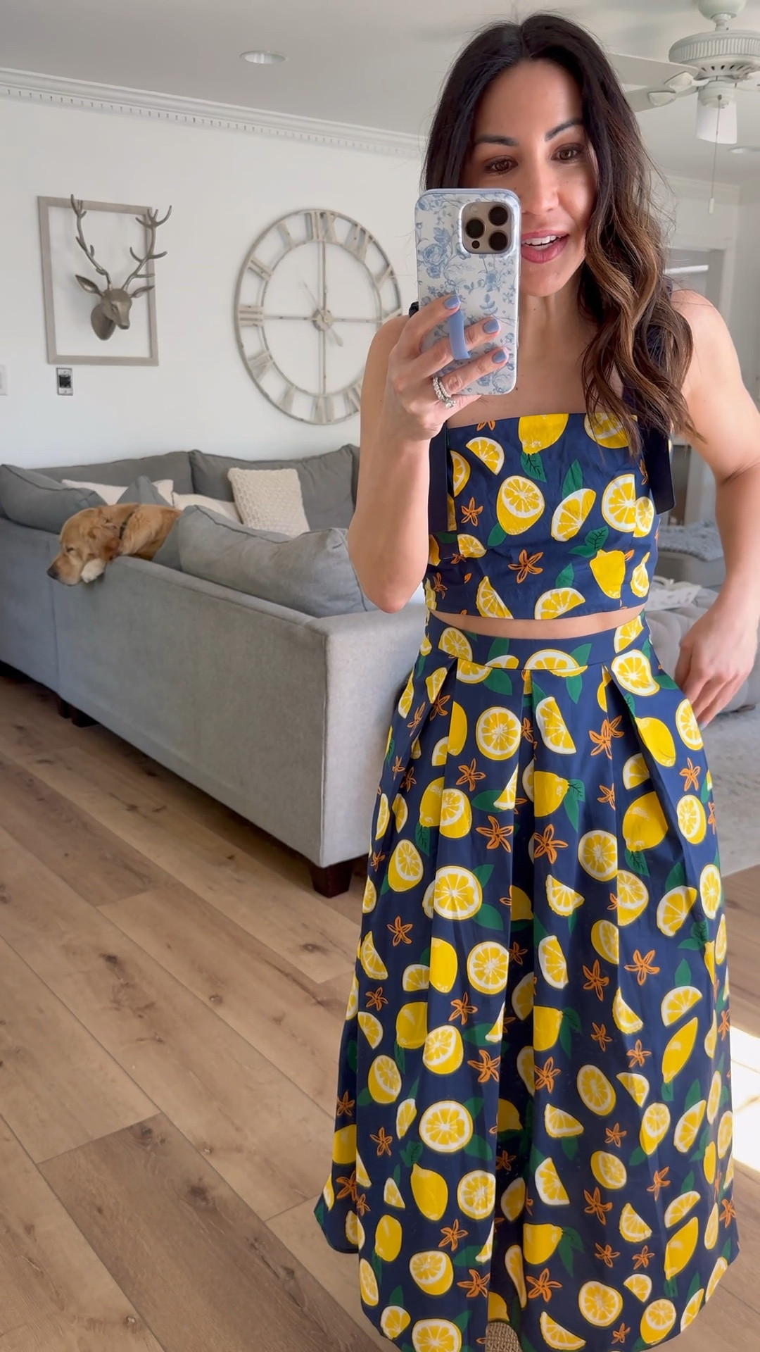 Wearing XS crop top. XS maxi skirt. Midi skirt.

#LTKOver40