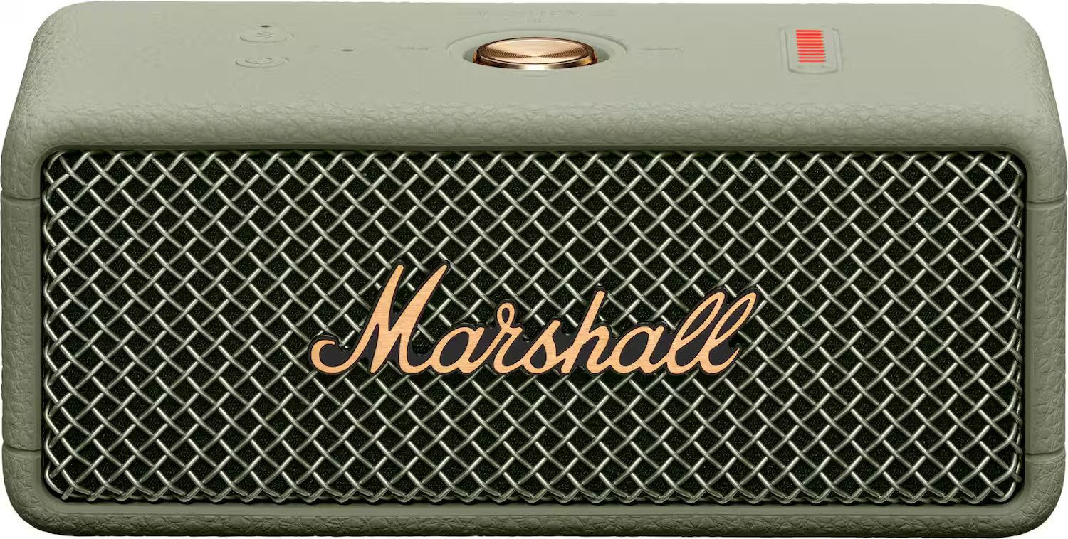 Marshall - Emberton III Portable Bluetooth Speaker with Rugged Waterproof / Dust-proof Wireless Design - Sage | Best Buy U.S.