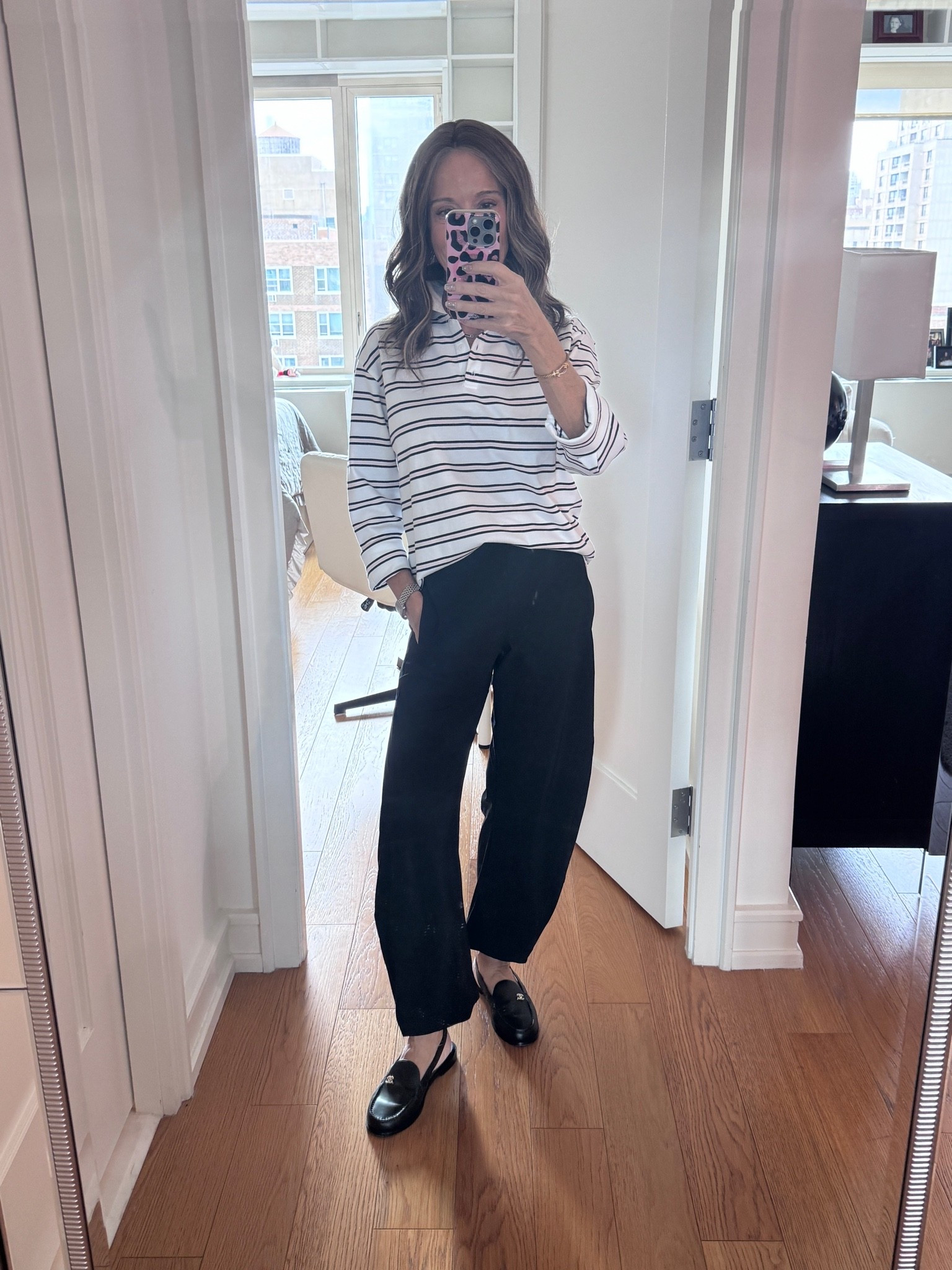 Had to get another color in the @Ruti viral pants. Black, of course!

#LTKootd #LTKOver40