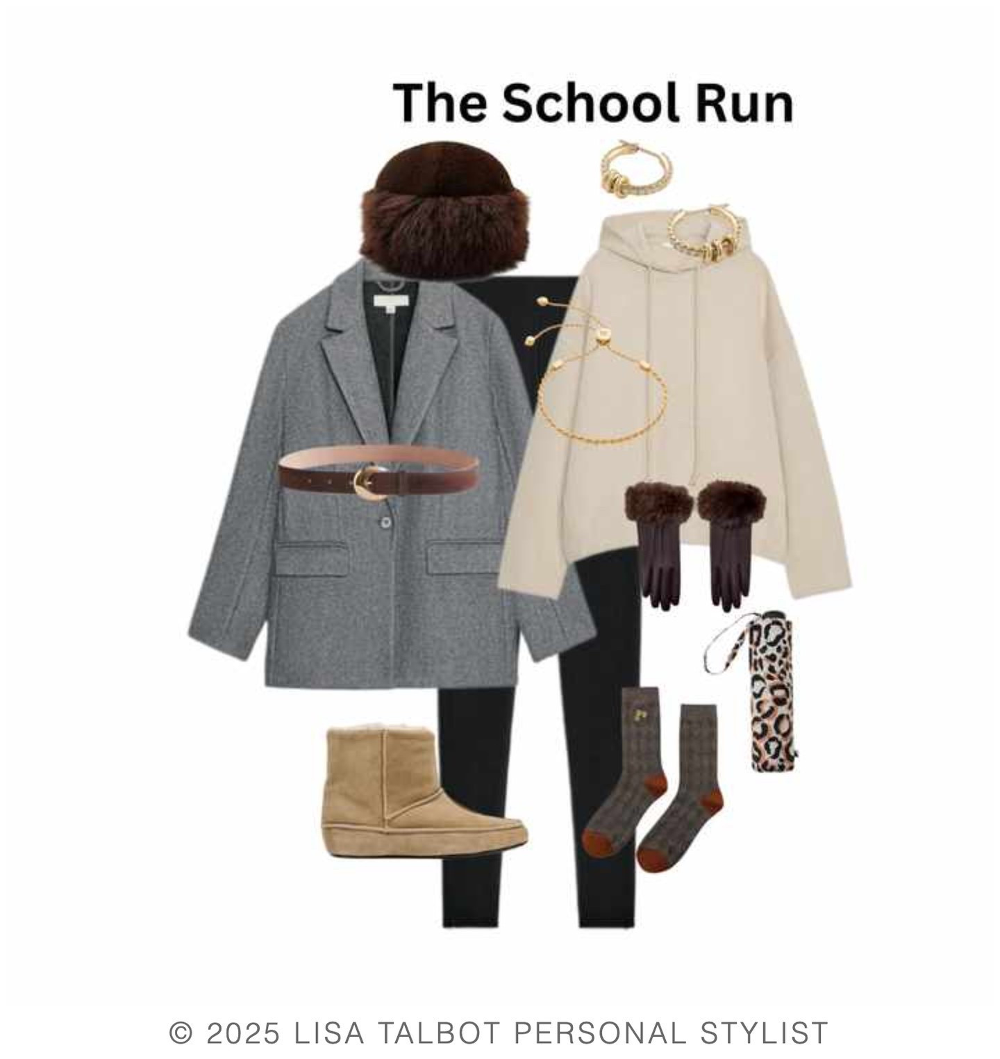 Haver you created your own school uniform?

If you're trying to get kids to school the mornings can be super busy so I completely understand it's easy to just throw on your leggings and a sweatshirt but you can start to feel bored & that you're wearing the same outfits.

Here's a really easy outfit for you to recreate, it's still based around a pair of leggings!

Hope you like it

#personalstylist #thepocketstylist #outfitideas